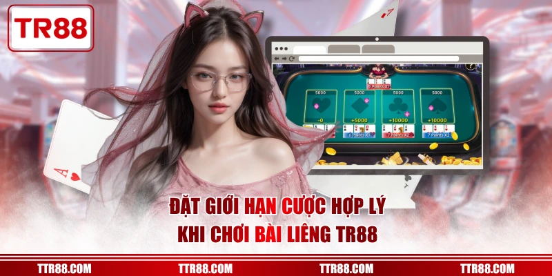 Đặt giới hạn cược hợp lý khi chơi bài Liêng TR88