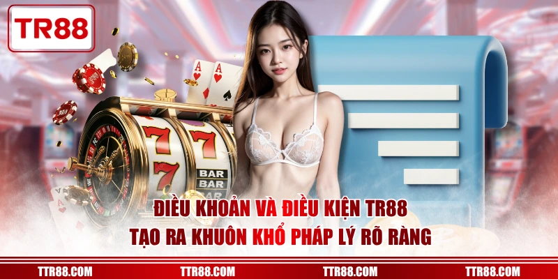 Điều khoản và điều kiện TR88 tạo ra khuôn khổ pháp lý rõ ràng