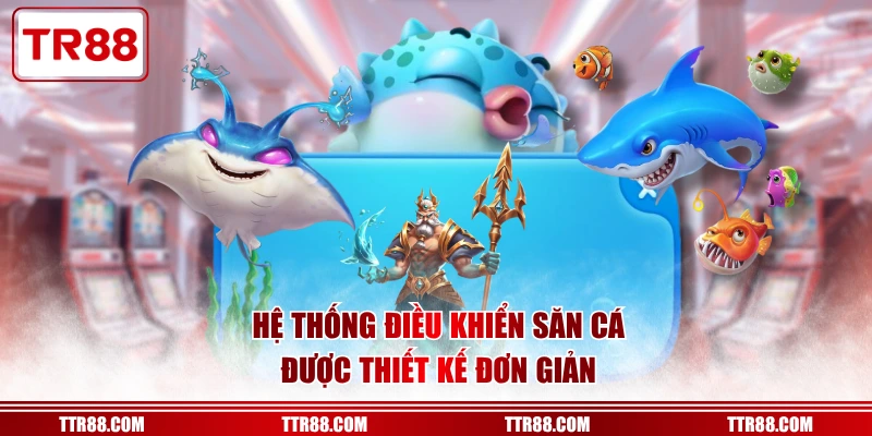 Hệ thống điều khiển săn cá được thiết kế đơn giản