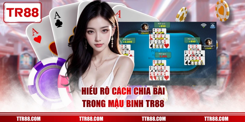 Hiểu rõ cách chia bài trong mậu binh TR88